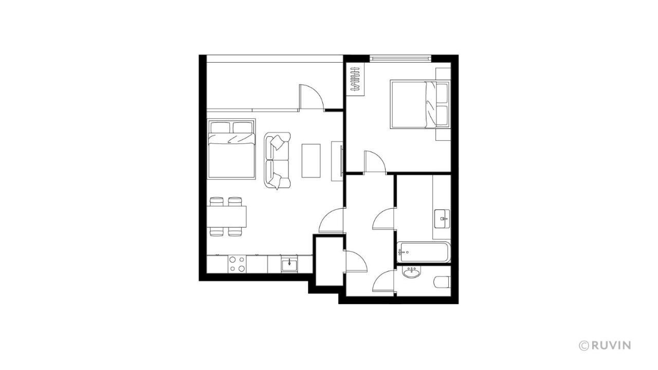 High Rise, Netflix, 2 Min To Main Station Apartment Vienna Exterior photo